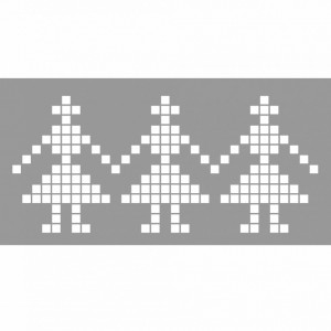 Reusable Stencil Repetitive Traditional Romanian Motif - SMTR05 - Img 6