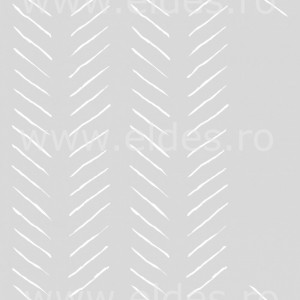 Sablon 730*590mm Refolosibil Repetitiv Fish Bones - SP35 - Img 5