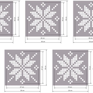 Sablon Refolosibil Repetitiv Motiv Traditional Romanesc - SMTR02 - Img 5