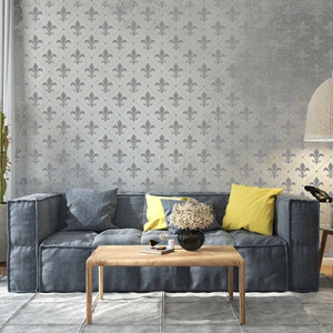Sablon Refolosibil Repetitiv Puncte Damask 590*590mm, grosime 1mm- SP77 - Img 2