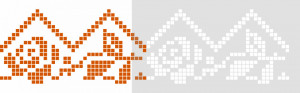 Stencil 45 x 25cm Reusable Repetitive Traditional Motif - SMTR14 - Img 2
