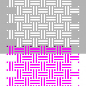 Stencil 55x43cm, Repetitive, Interlocking Fabric - SP200.550x430 - Img 3