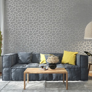 Stencil 59x59cm, Giraffe Skin, Reusable Repetitive SP185 - Border Stencil Included