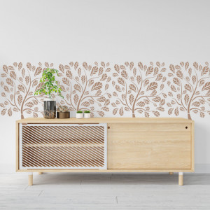 Stencil Decorative Tree 1000*890mm - SP194.100x89