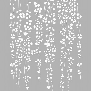 Flowing Flowers Stencil - Repetitive - SP204.120 x 89 cm - Img 2