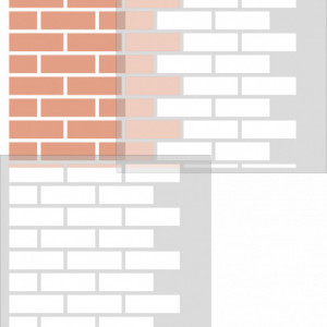 Reusable Repetitive Brick Stencil 890*580*0.5mm - SP27 - Img 2