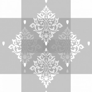 Reusable Repetitive Damask Stencil 590*520mm - SP40 - Img 4