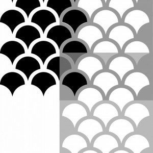 Reusable Repetitive Fishscale Stencil 590*400mm - SP30-1 - Img 4