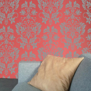 Reusable Repetitive Stencil Flower Damask 590*590mm - SP83 - Img 4
