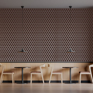 Sablon 59x59cm, Wallpaper Baroque Pattern, Refolosibil SP123