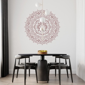 Sablon Refolosibil Mandala Phoebe 59 / 89cm * grosime 0.5 / 1mm - SP246 - Img 5