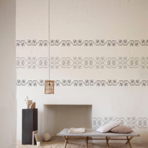 Stencil 59 x 19cm Reusable Repetitive Traditional Motif - SMTR17
