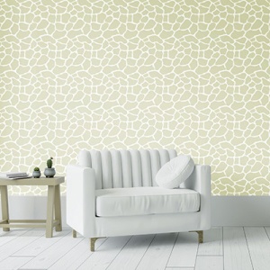 Stencil 59x59cm, Giraffe Skin, Reusable Repetitive SP185 - Border Stencil Included - Img 2