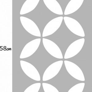 Reusable Repetitive Stencil for Painting Walls - SP15 - Img 4