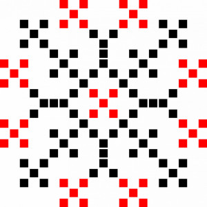 Reusable Repetitive Stencil Traditional Romanian Motif - SMTR03 - Img 4