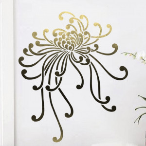 Reusable Stencil 590*590mm Chrysanthemum - SP101 - Img 3