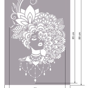 Sablon Refolosibil MaDamme 89 * 59cm * grosime 0.5 / 1mm - SP255 - Img 5