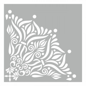 Sablon Refolosibil Mandala Flames diametru 160cm - SP111.1PE4.160 - Img 3