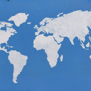Sablon World Map 1200*650mm - SP196.120x65 - Img 3