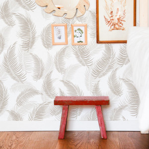 Set of 2 x Palm Leaf Stencils, 860x540x1mm and 560x430x1mm, Reusable SP146S2 - Img 3