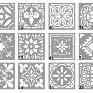 Stencils TO CHOOSE, different sizes, SGF28-41