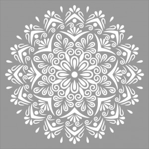 Reusable Mandala Stencil 590*590mm - SP70