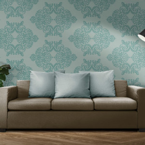 Reusable Repetitive Damask Stencil 820*590mm - SP76-1