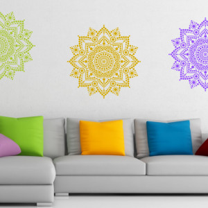 Reusable Stencil Dot Mandala 590*590mm - SP34-1