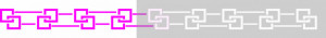 Reusable Stencil Repetitive Geometric Border 430*88mm - SP79-2 - Img 2