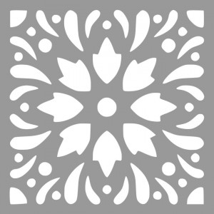 Reusable Tile Stencil - SGF33 - Various sizes - Img 2
