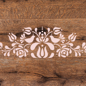Sablon Refolosibil Panonian Folk Motif 500*180mm - SP102-1 - Img 5