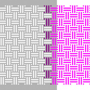 Stencil 55x43cm, Repetitive, Interlocking Fabric - SP200.550x430 - Img 6
