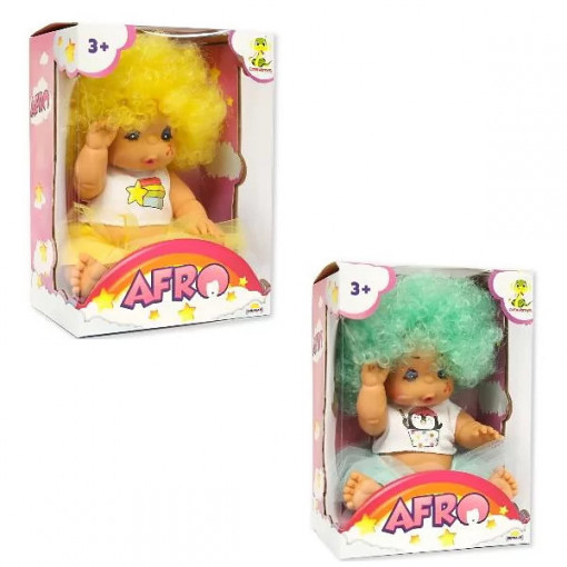 LUTKA BEBA SA AFRO FRIZUROM