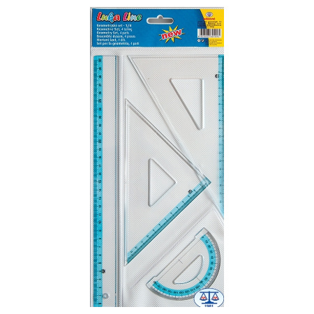 SET LENJIRA 1/4 PLAVI, 30cm