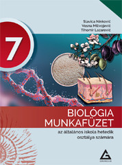 BIOLOGIJA RADNA SVESKA 7.razred na MADJARSKOM JEZIKU izdavačke kuće Gerundijum