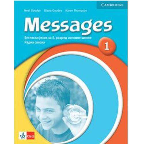 ENGLESKI JEZIK 5,MESSAGES 1 RADNA SVESKA za peti razred sa QR kodom Klett