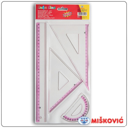 SET LENJIRA 1/4 ROZE, 30cm