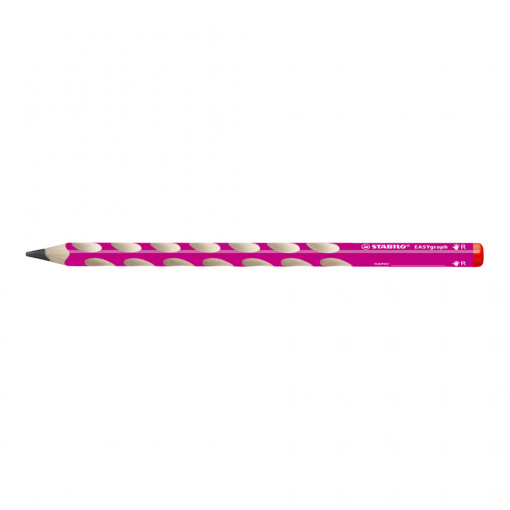 ERGONOMSKA OLOVKA ZA DESNORUKE STABILO EASY STABILO EASYGRAPH HB PINK