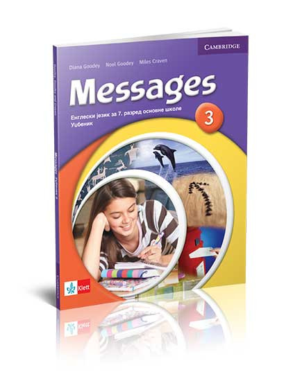ENGLESKI JEZIK 7, MESSAGES 3 ,UDŽBENIK za sedmi razred Klett