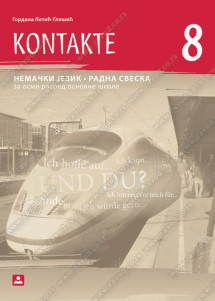 KONTAKTE 8,RADNA SVESKA iz Nemačkog jezika za 8.razred Zavod za udžbenike