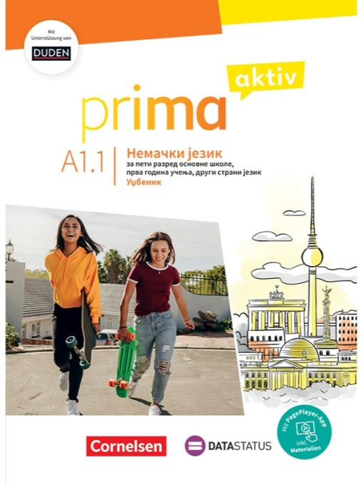 Prima aktiv A1.1, UDŽBENIK za peti razred, DATA STATUS
