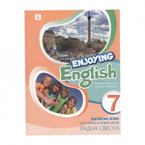 Enjoying English 7, RADNA SVESKA za sedmi razred, Zavod za udžbenike