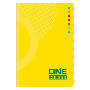 SVESKA A4 DIKTO, ONE COLOR ŽUTA