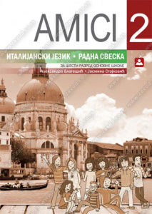 Amici 2, RADNA SVESKA za šesti razred, Zavod za udžbenike