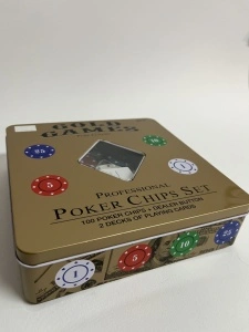 Poker chips set professional 18614