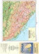 Republika Srbija fizičko-geografska karta (R 1:1 500 000)