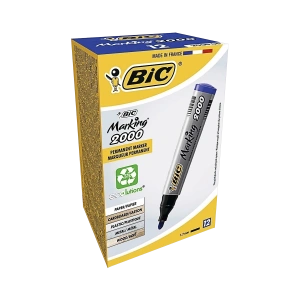 Bic permanent marker plavi 2000 obli vrh - Img 2