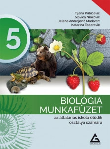 BIOLOGIJA RADNA SVESKA za 5. razred na MADJARSKOM JEZIKU izdavačke kuće Gerundijum