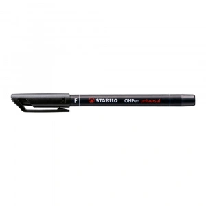 PERMANENTNI MARKER STABILO OHP PEN UNIVERSAL F CRNI