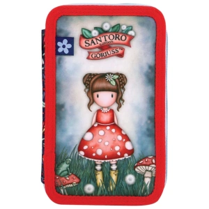 Pernica puna 3zipa Little Mushroom Gorjuss 607GJ35